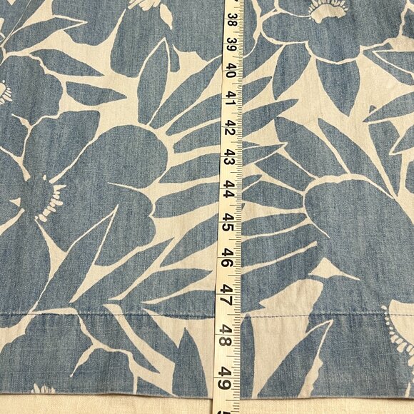 NWOT Gap Women's Maxi Dress Blue Denim Pullover Pockets Size Small - Picture 7 of 7